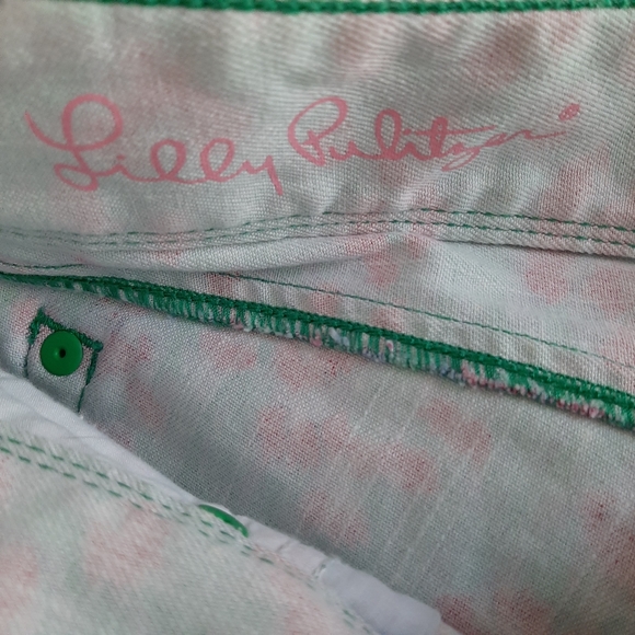Lilly Pulitzer Floral Worth Skinny Mini Jeans 0 - Picture 8 of 9